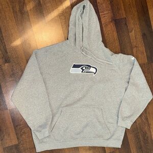 Men’s Nike NFL Gray Seattle Seahawks Football Pullover Hoodie (size XXXL)